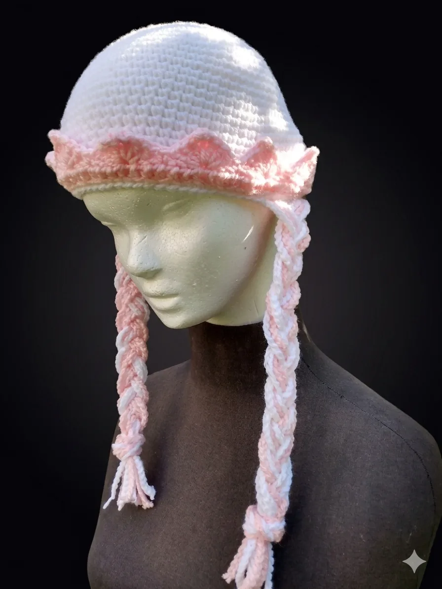 Gorro Vikinga trenzas — imagen 2 de 2