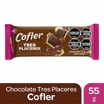 COFLER - TRES PLACERES 55 GR — imagen 1 de 1