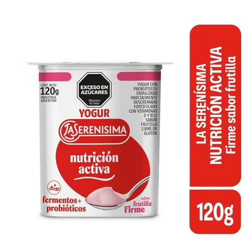 YOGUR FIRME FRUTILLA 120 GR — imagen 1 de 1