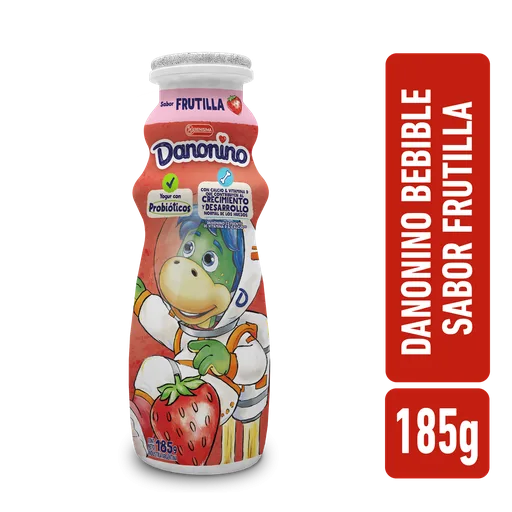 DANONINO FRUTILLA 185 GR — imagen 1 de 1