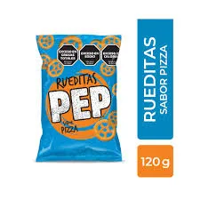 PEP RUEDITAS PIZZA 120GR — imagen 1 de 1