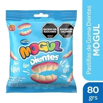 GOMITAS MOGUL 80 GR - DIENTES — imagen 1 de 1