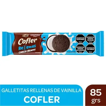 COFLER RELLENAS 85 GR - CHOCO CREAMY — imagen 1 de 1