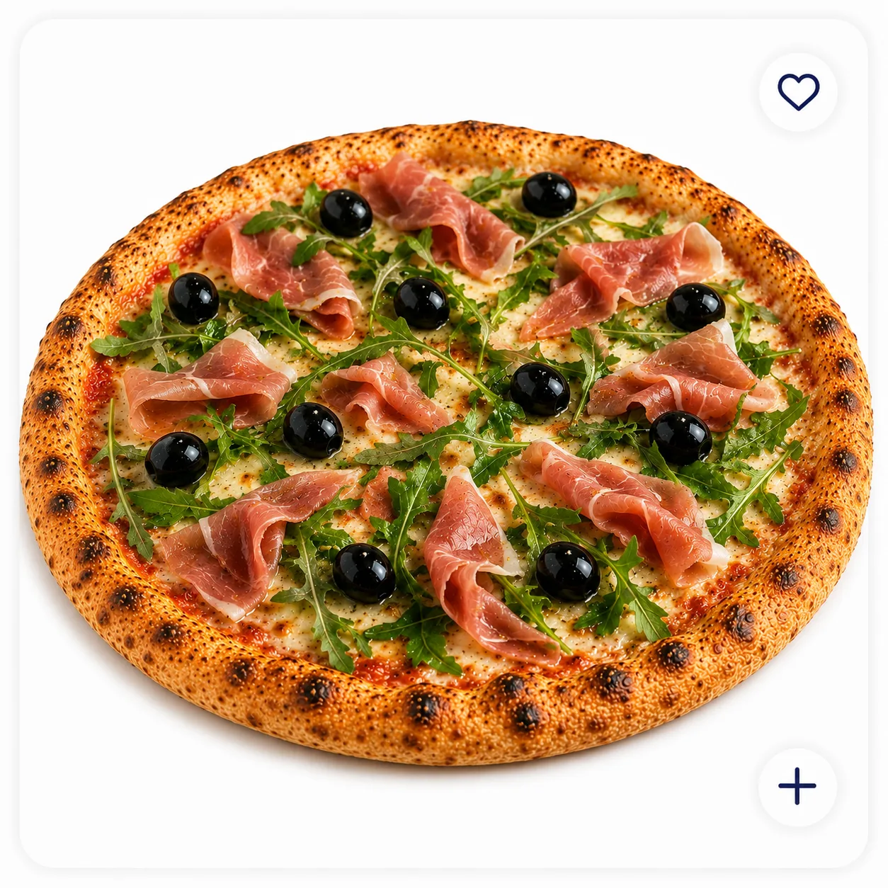 JAMÓN CRUDO & RÚCULA — imagen 1 de 1