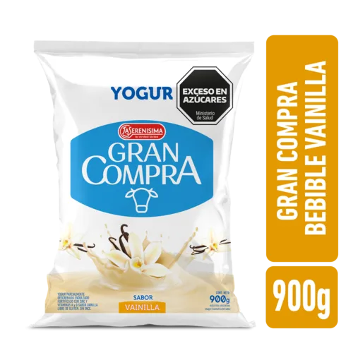 SACHET GRAN COMPRA VAINILLA 900 GR — imagen 1 de 1