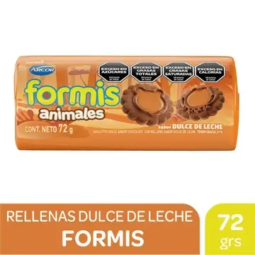 FORMIS 72 GR - DULCE DE LECHE — imagen 1 de 1