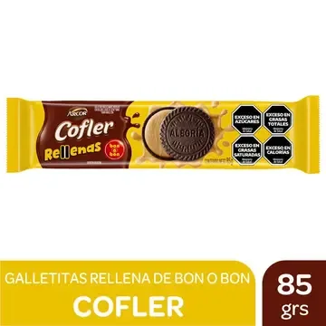 COFLER RELLENAS 85 GR - BON O BON — imagen 1 de 1