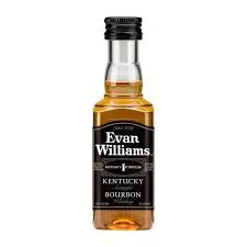 EVAN WILLIAMS WHISKY 50 ML — imagen 1 de 1