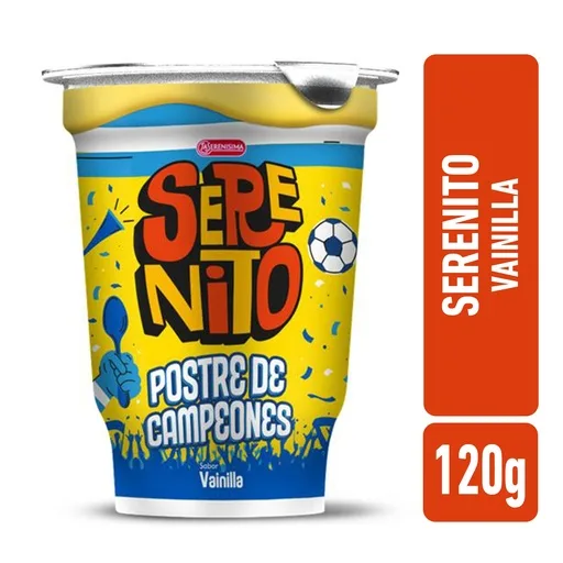 POSTRE SERENITO VAINILLA 120 GR — imagen 1 de 1