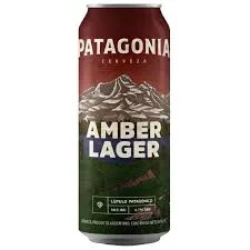 PATAGONIA AMBER LAGER 473 ML — imagen 1 de 1