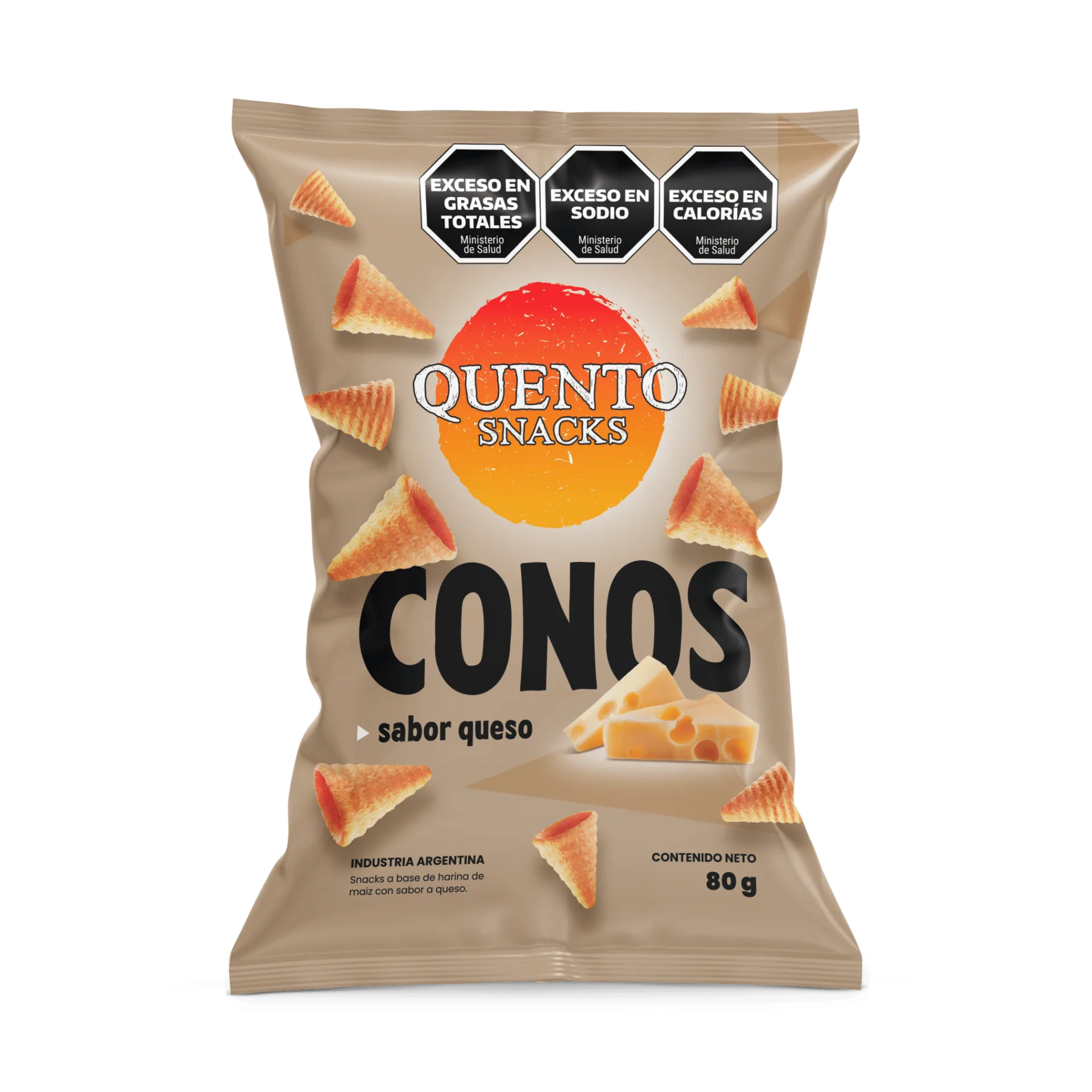 QUENTO - CONOS 80GR — imagen 1 de 1