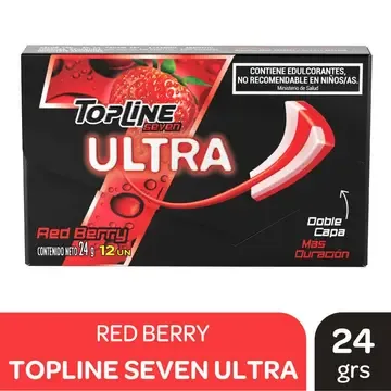 TOPLINE 7 ULTRA 12 UNID. - RED BERRY — imagen 1 de 1