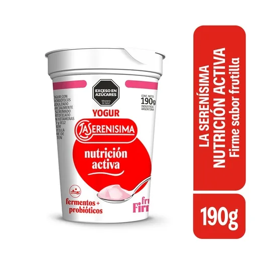 YOGUR FIRME FRUTILLA 190 GR — imagen 1 de 1
