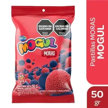 GOMITAS MOGUL 50 GR - MORAS — imagen 1 de 1