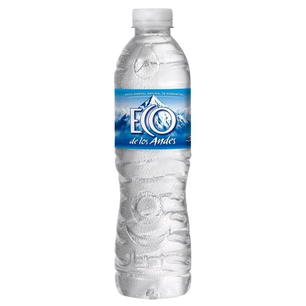 Agua Eco de Los Andes con gas 500 cc — imagen 1 de 1
