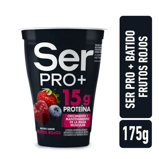 SER PRO+ FRUTOS ROJOS 175 GR — imagen 1 de 1