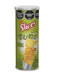 SLICES TUBO 140 GR - CREMA Y CEBOLLA — imagen 1 de 1