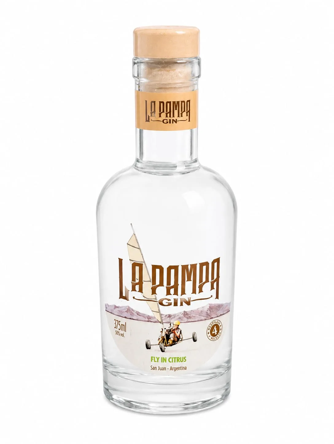 LA PAMPA GIN CITRUS - 750 ML — imagen 1 de 1