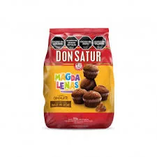 MAGDALENAS DON SATUR - CHOCOLATE CON DDL 220 GR — imagen 1 de 1